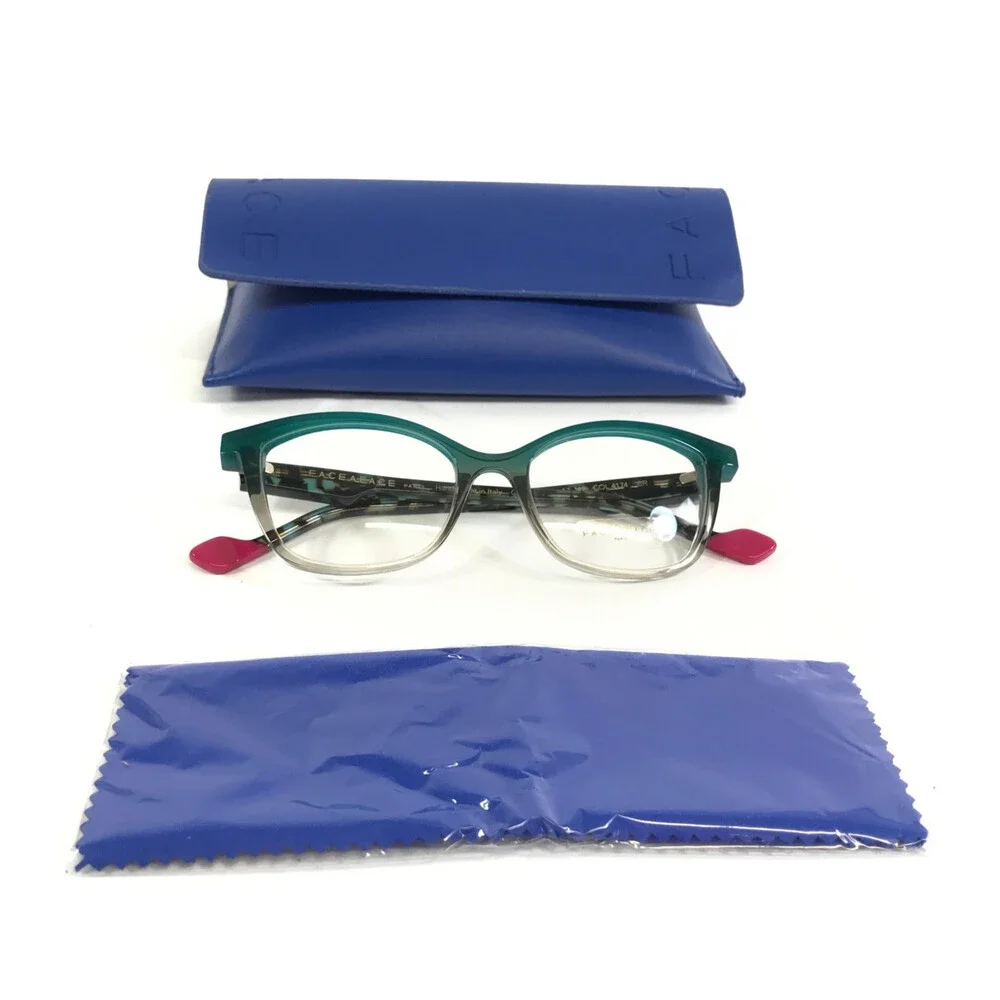 Face A Face Eyeglasses Frames HANNA 1 COL4174 CR Gradient Green Smoked 50-17-142